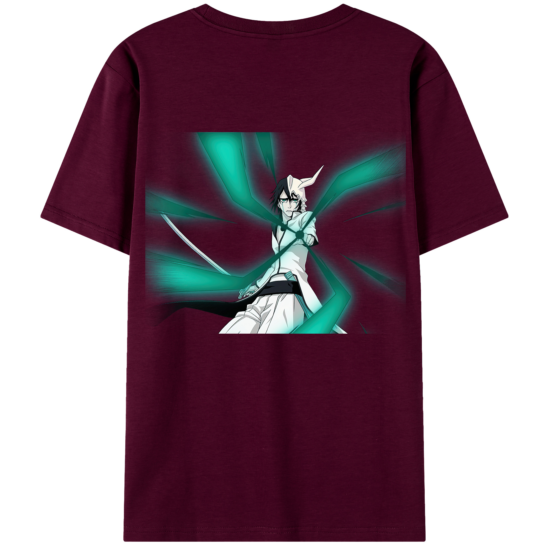 （画像用） ブリーチ ウルキオラ·シファー BLEACH Ulquiorra cifer レディース半袖Tシャツ(バックプリント)